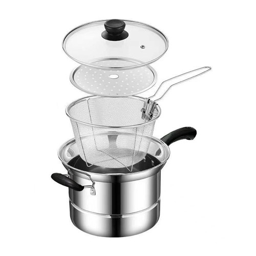 22cm stainless steel deep - 22cm,