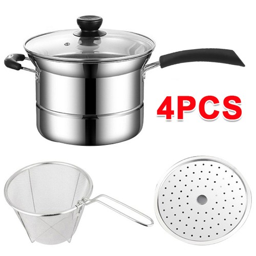 Non stick chip pan deep - stick,