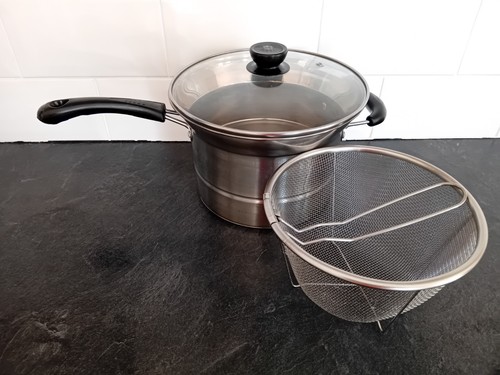 3pcs aluminium chip - pan, potato