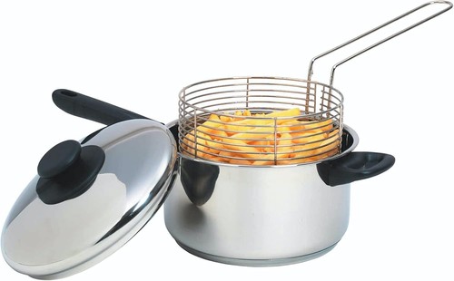 Large chip pan with - large,