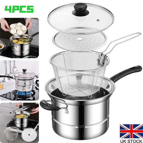 4pcs aluminium chip pan - 4pcs,