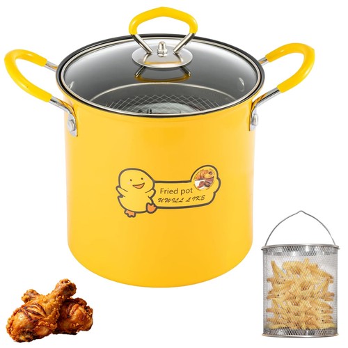 Chip pan fryer with - chip,