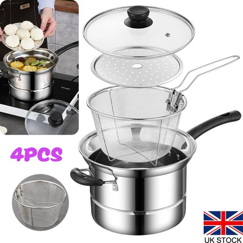 Non stick chip - pan, deep