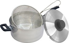 Large 24cm Aluminium Chip Pan