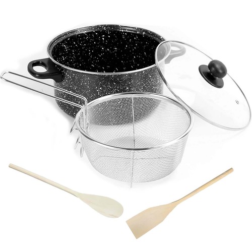 Non stick chip pan deep - non,