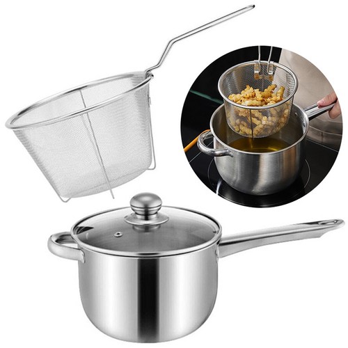 Non stick chip pan deep - non,