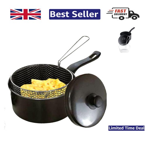 20cm carbon steel chip pan - steel,