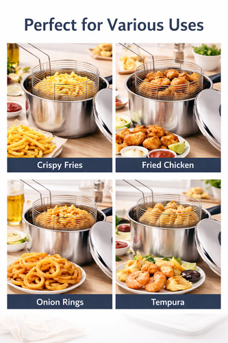 Deep fryer set 3pc - deep,