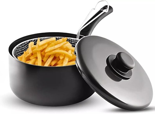 Non stick chip pan set - chip,