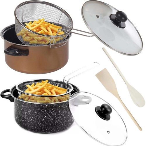 Non stick chip pan - non, deep