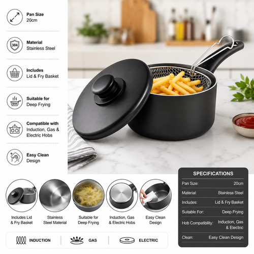 Chip pan fryer - pan, non