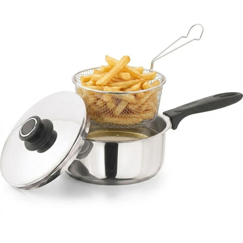 23cm chip pan with - 20/23cm,